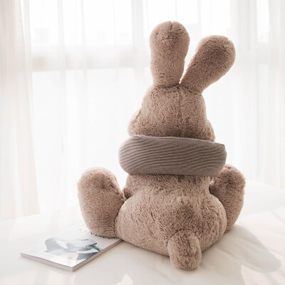 圣诞礼物 送人超大号邦尼大兔子毛绒玩具24寸长耳朵兔抱枕靠垫