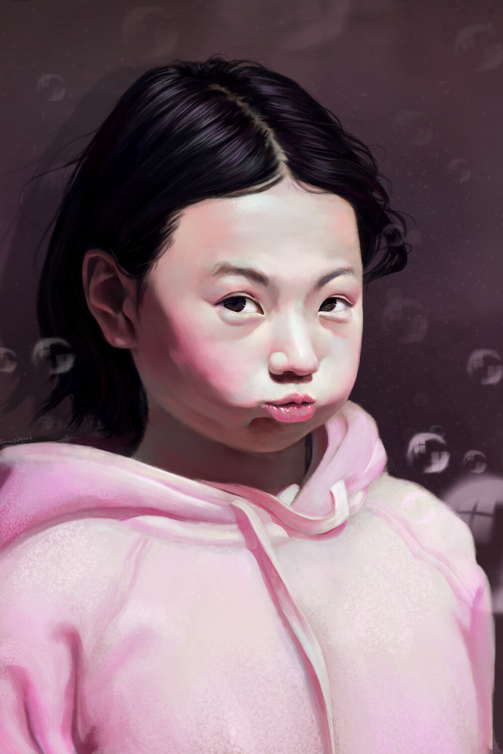 练习 绘 女孩