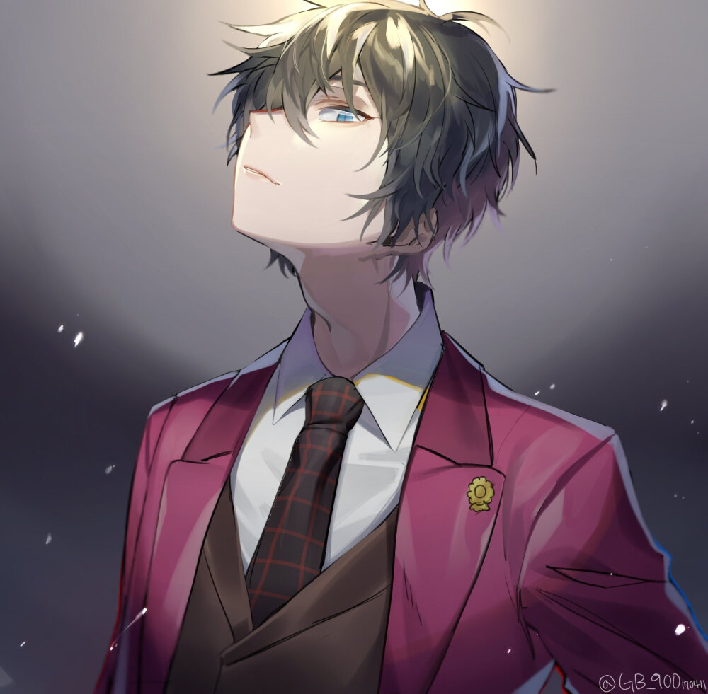 71沐湷搬运71偶像梦幻祭影片美伽男子少年帅气头像西装转推gb900