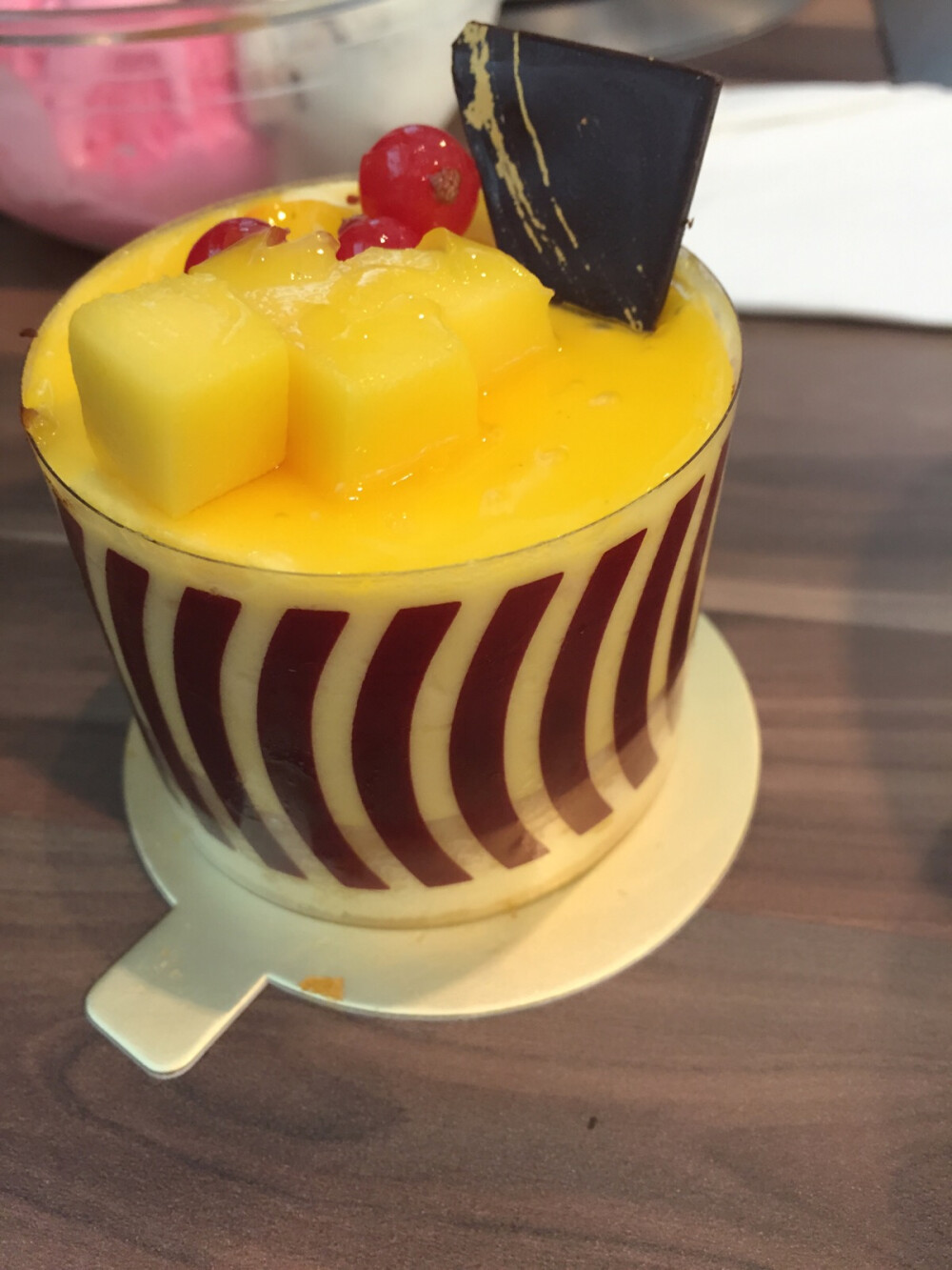 Mango cup cake!!