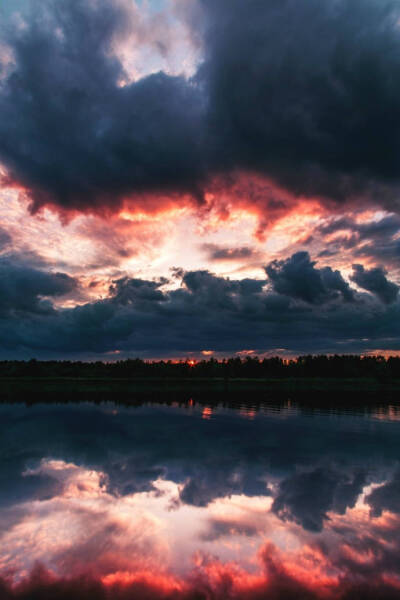 夕阳醉了