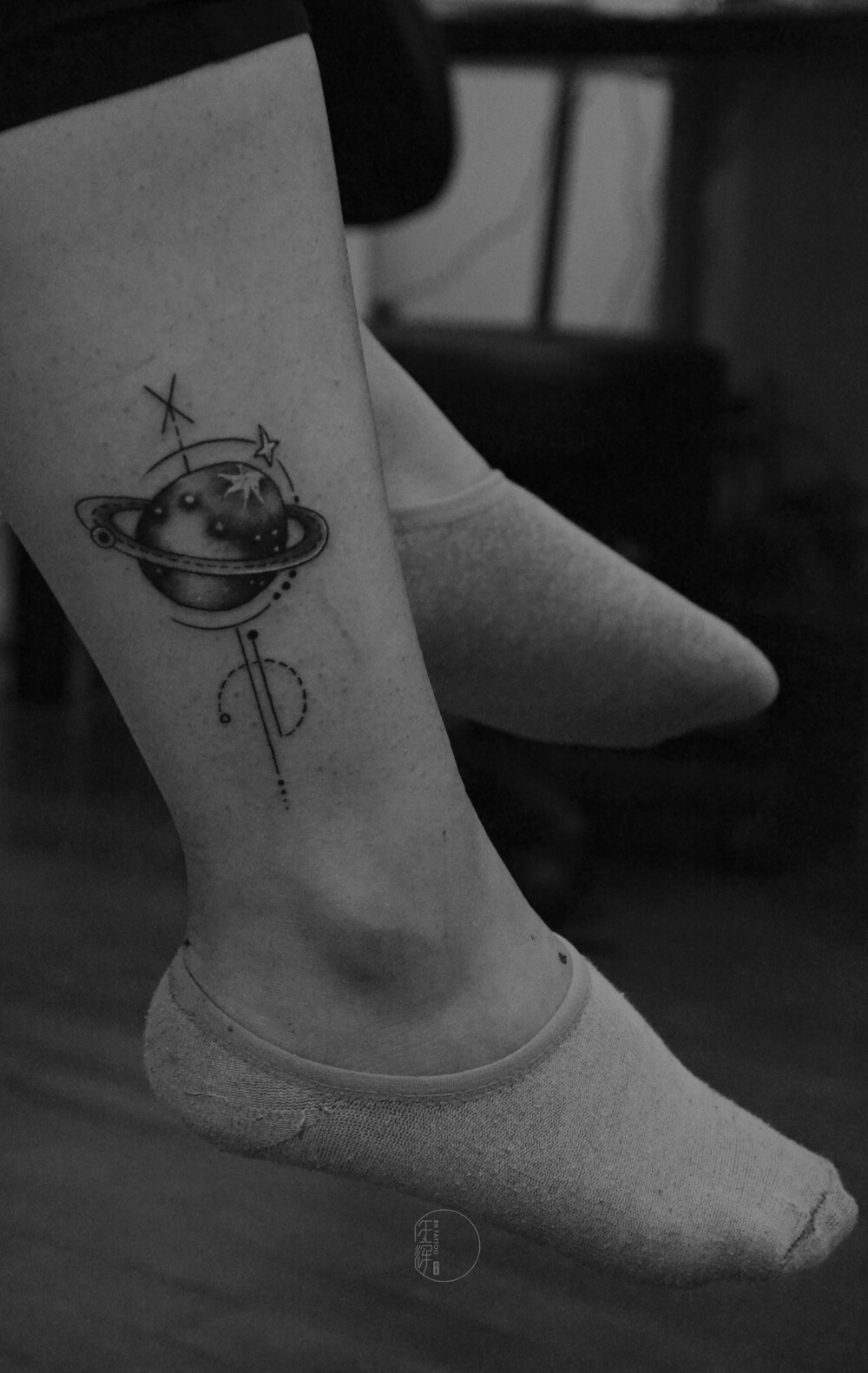 上海纹身 上海任辉刺青纹身作品——星球