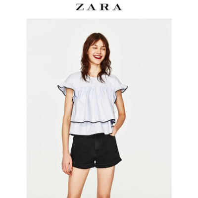 ZARA TRF 女装 娃娃装上衣 02552058403