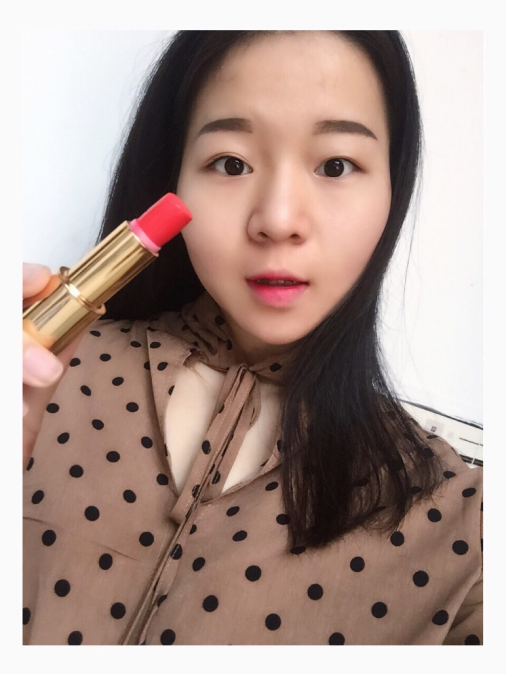 美颜秘笈天鹅绒高定口红玫瑰红