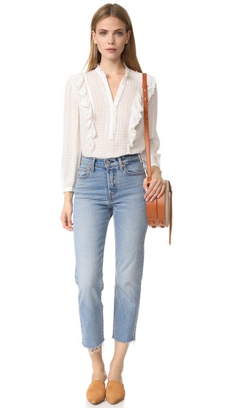 La Vie Rebecca Taylor 荷叶边上衣