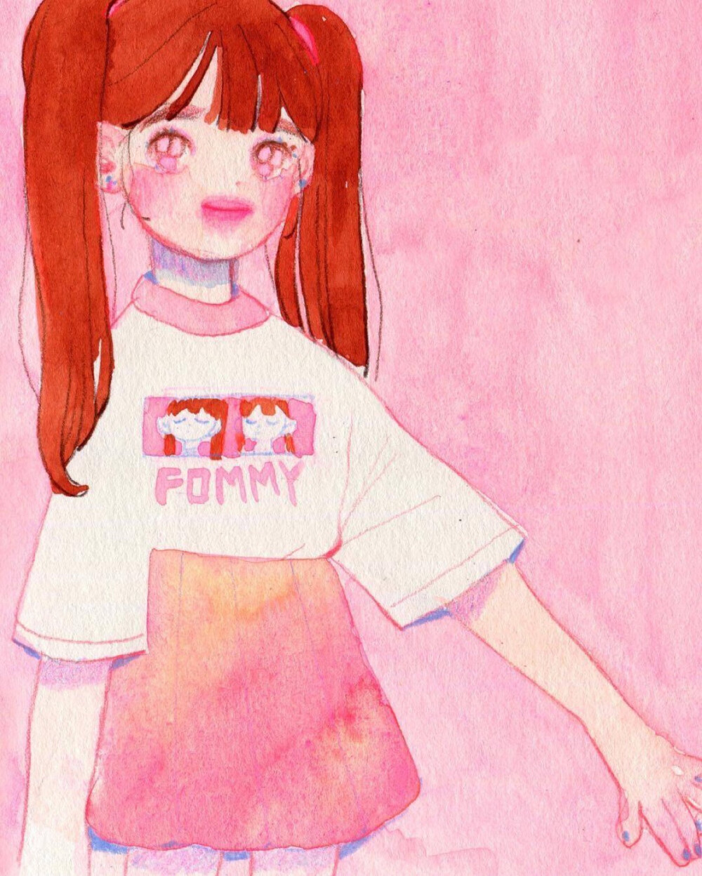 头像,ins插画师fommy_y