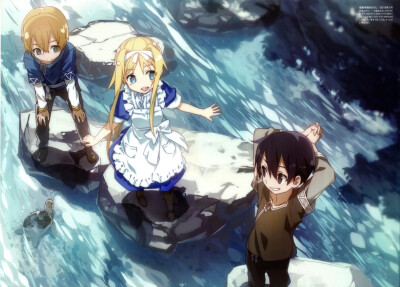 Kirito＆Alice＆Eugeo