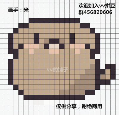 拼豆图纸