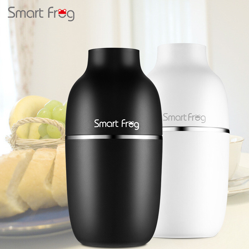 卡蛙Smart frog车载办公桌面迷你静音便携双喷雾加湿器水蜜陶