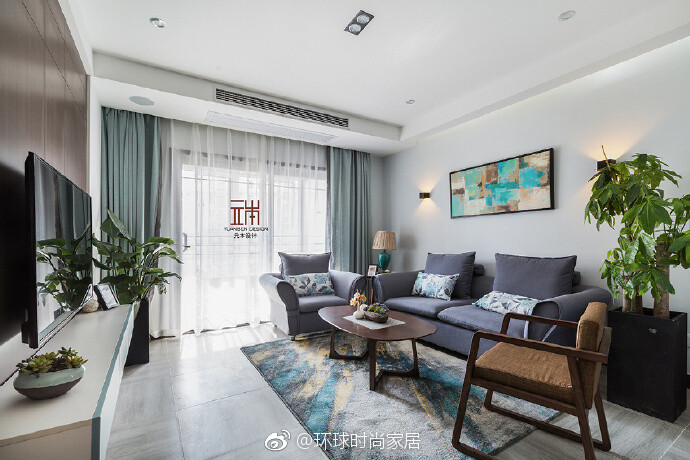 87㎡现代简约两居室~ ​ ​​​​