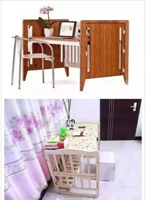 宝宝长大了，婴儿床丢掉好可惜，不如改造了它！ ​​​ ​​​​