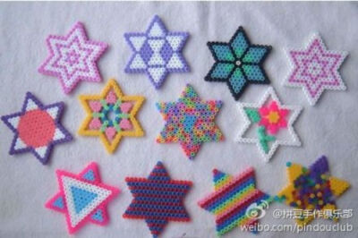 小舞家PBead拼豆小六角模板系列