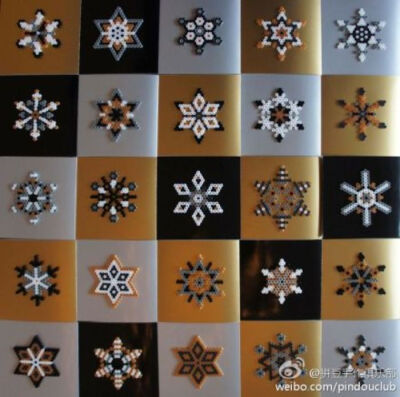 小舞家PBead拼豆小六角模板系列