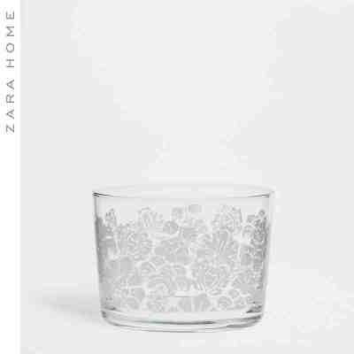 Zara Home 花缎葡萄酒杯