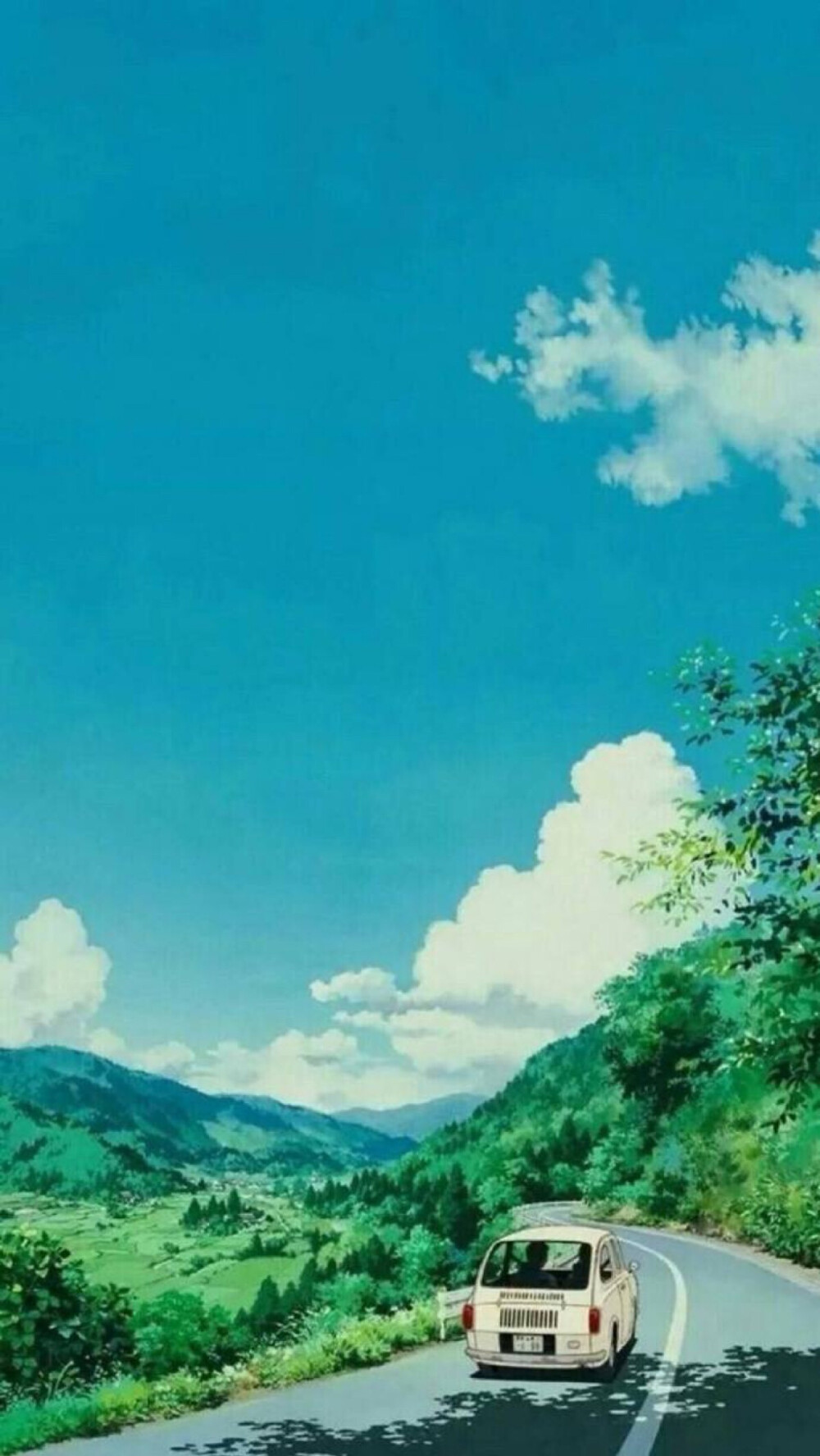 画出来的风景 壁纸