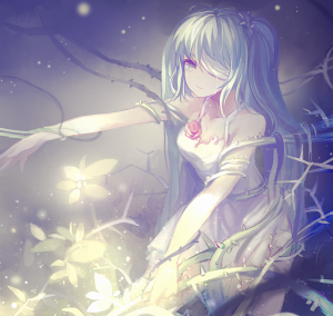 初音未来 绘师：寒さ  本作品pixiv id=49408001