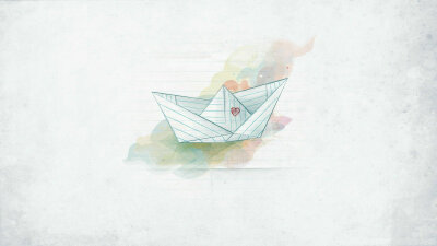 折叠纸船