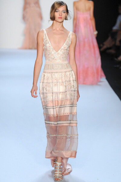 Badgley Mischka 巴吉利·米诗卡 2014纽约 春夏高级成衣系列 