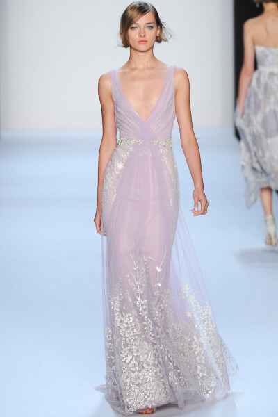 Badgley Mischka 巴吉利·米诗卡 2014纽约 春夏高级成衣系列 