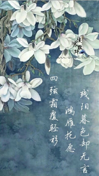 古风壁纸 文字