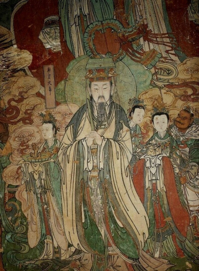 【毗卢寺壁画（上）】毗卢寺位于石家庄市西北郊杜北乡上京村东。1996年11月毗卢寺被国务院评为“全国一级保护文物”，现存于释迦殿、毗卢殿。释迦殿内壁画内容为佛传故事，然已漫漶不清。毗卢殿俗称后殿，建在高1米…