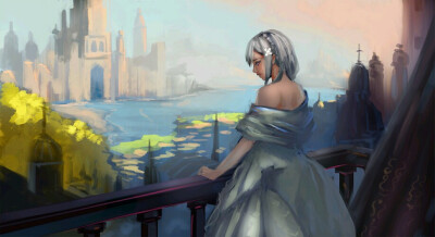 【来源pixiv，侵删】
１５ふんおーばー
艾米莉娅（亦译：爱蜜莉雅），《Re：从零开始的异世界生活》女主角。银发紫瞳，混血半精灵，银发美少女，EMT！
动漫二次元原创/同人画/插画/手绘/女生头像/壁纸/锁屏/背景/美…