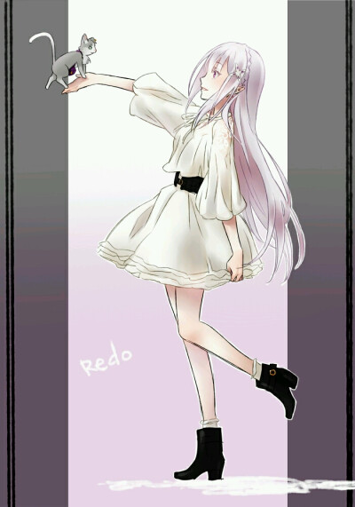 【来源pixiv，侵删】OP ED
画师：かばね
艾米莉娅（亦译：爱蜜莉雅），《Re：从零开始的异世界生活》女主角。银发紫瞳，混血半精灵，银发美少女，EMT！ 帕克。
动漫二次元原创/同人画/插画/手绘/女生头像/壁纸/锁屏…