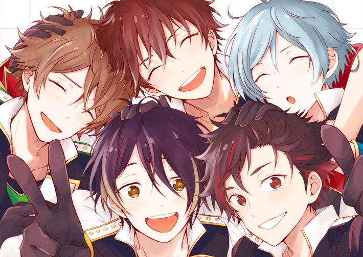 71沐湷搬运71偶像梦幻祭 流星队 治愈 可爱 男子 少年 青年 帅气