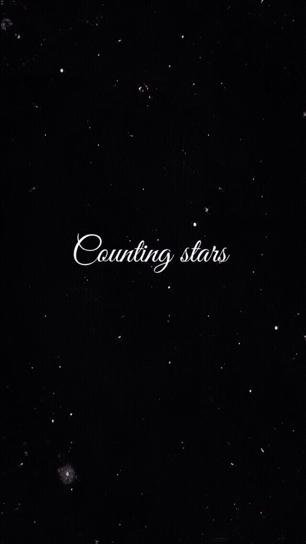 Counting stars 数星星
文字#句子
by:汛鹿