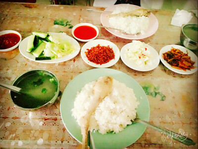 泰国鸡油饭，芒市最好吃的一家