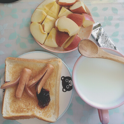 今日の朝ごはん