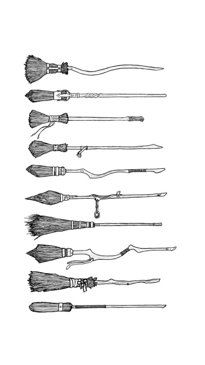 哈利波特中的扫帚