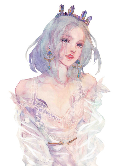 〔 水彩美人 〕 作者' ENOFNO