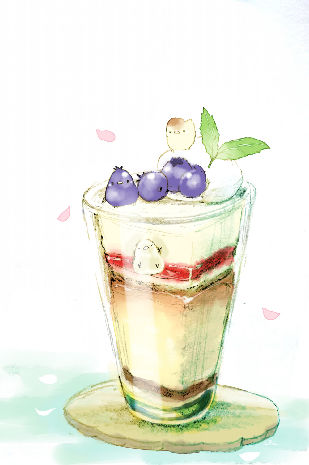 チーズのグラススイーツ
こうしておけば崩れない。 ●お知らせ！すいーとりが、クレーンゲームに出張です。5月にバンプレスト様から登場予定。よろしくです！
p站：チャイ
id=62495311