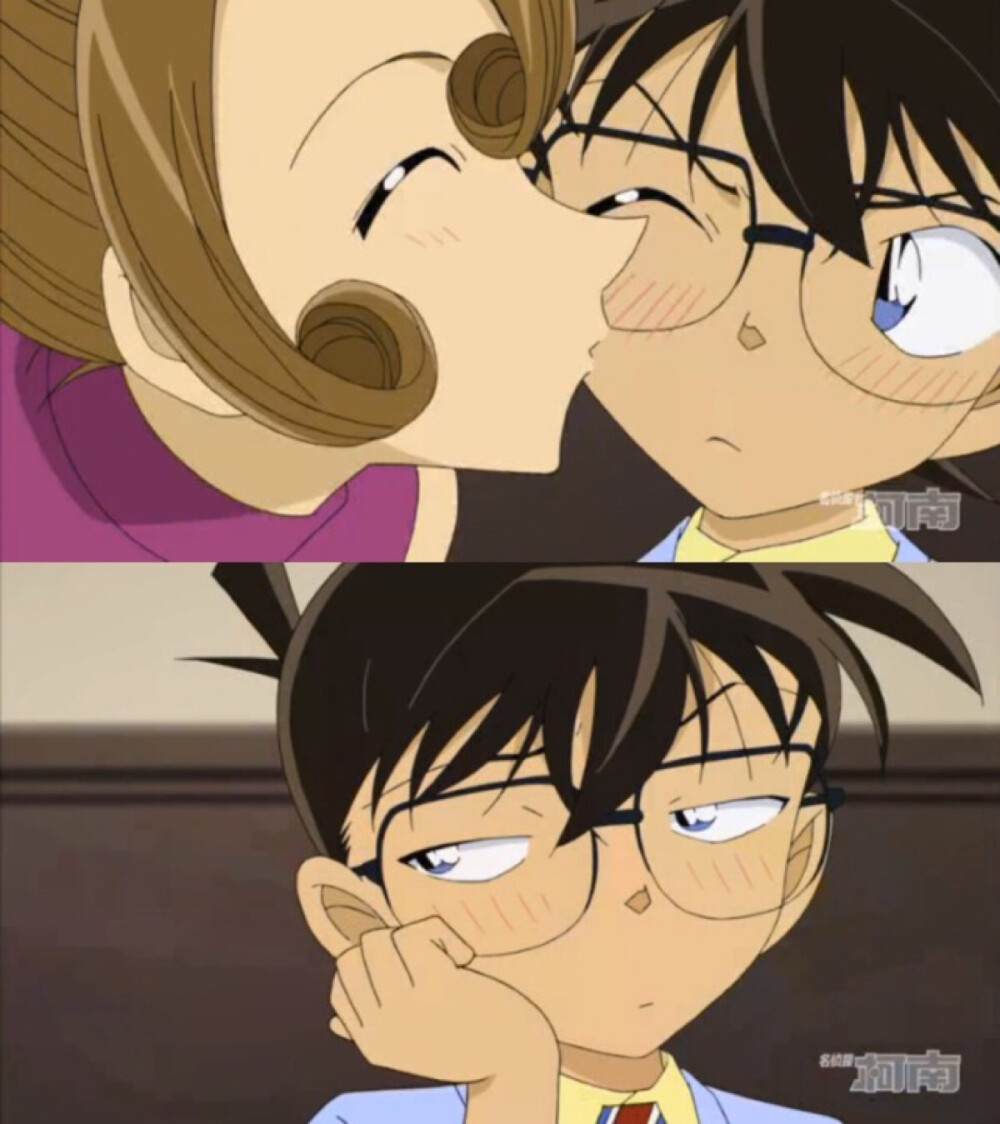 好喜欢有希子和柯南的互动