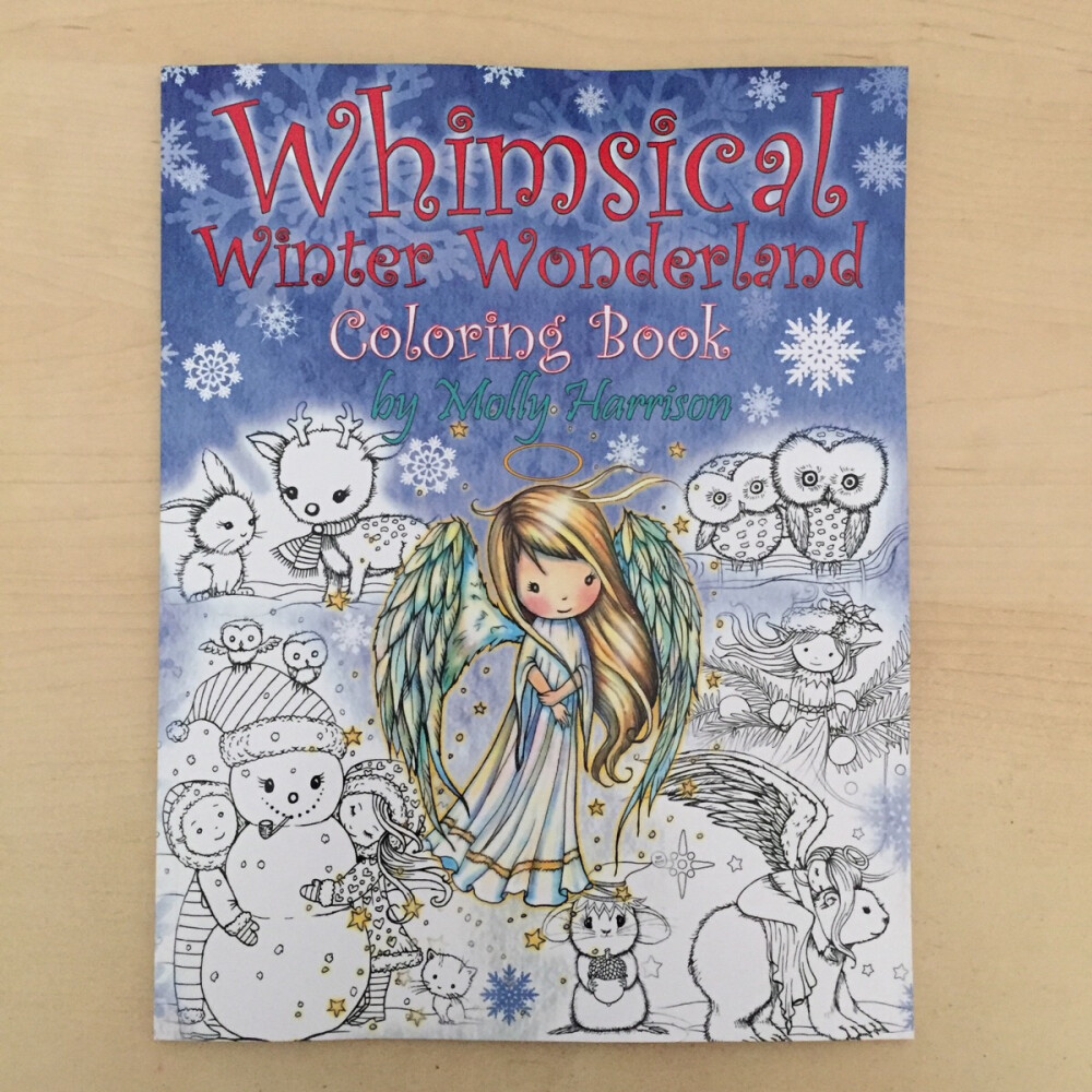 Whimsical Winter Wonderland Coloring Book