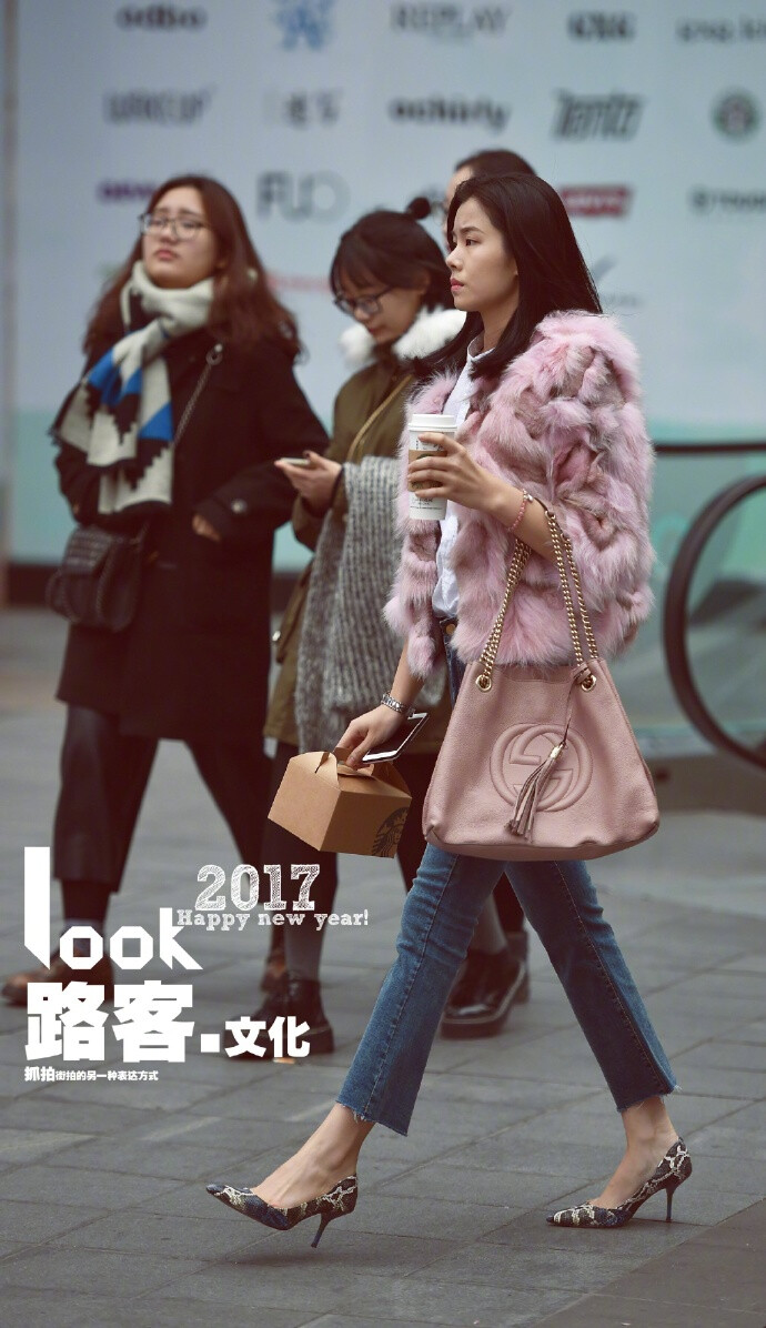 2017重庆街拍2-4月 高跟鞋搭配参考合集4 ​​​​