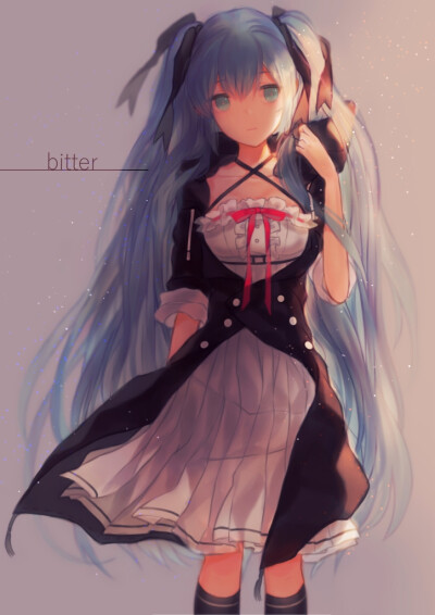 初音未来 绘师：TKN 本作品pixiv id=49077513