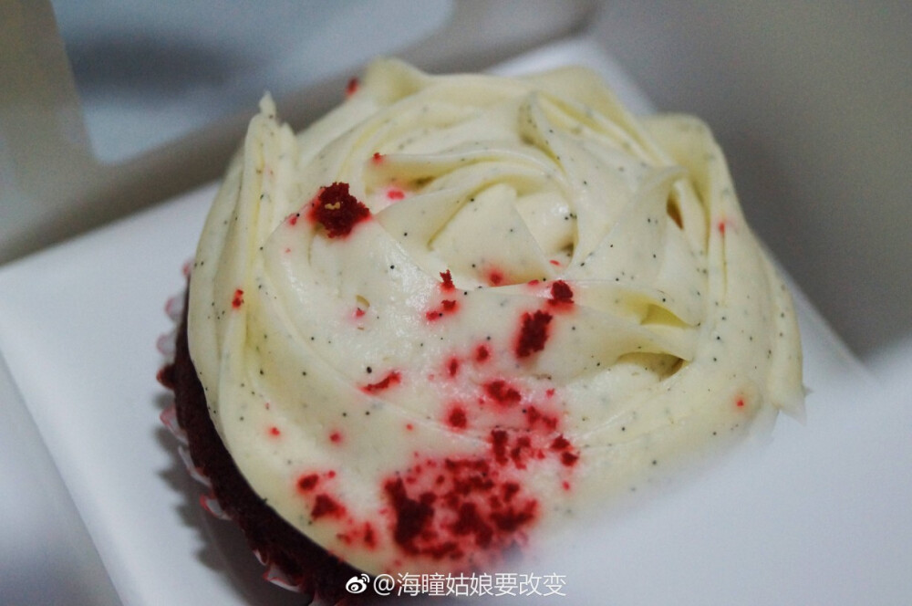 红丝绒cupcake