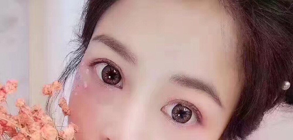 【美瞳.爱漾】秋叶 直径14.5mm 棕灰两个色 进口年抛