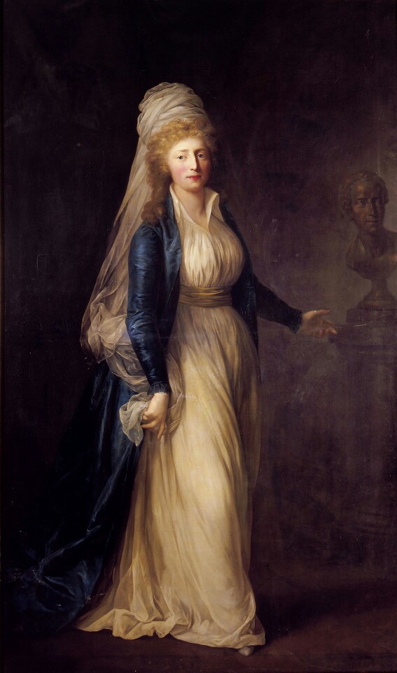 Princess Louise Augusta by Anton Graff, 1791.
Princess Louise Auguste of Denmark (7 July 1771 – 13 January 1843) was the daughter of the Queen of Denmark, Caroline Matilda of Great Britain. 