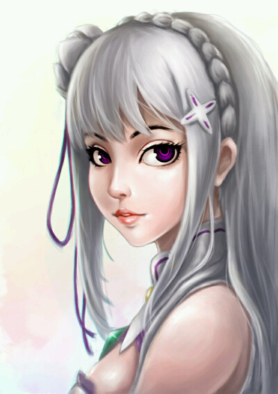 【来源pixiv，侵删】
画师：JUN
艾米莉娅（亦译：爱蜜莉雅），《Re：从零开始的异世界生活》女主角。银发紫瞳，混血半精灵，银发美少女，EMT！
动漫二次元原创/同人画/插画/手绘/女生头像/壁纸/锁屏/背景/美少女/银…