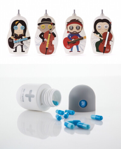 は蛋｜SmartMedicap药瓶｜打开瓶子吃药时，瓶盖自动移动改变显示日期