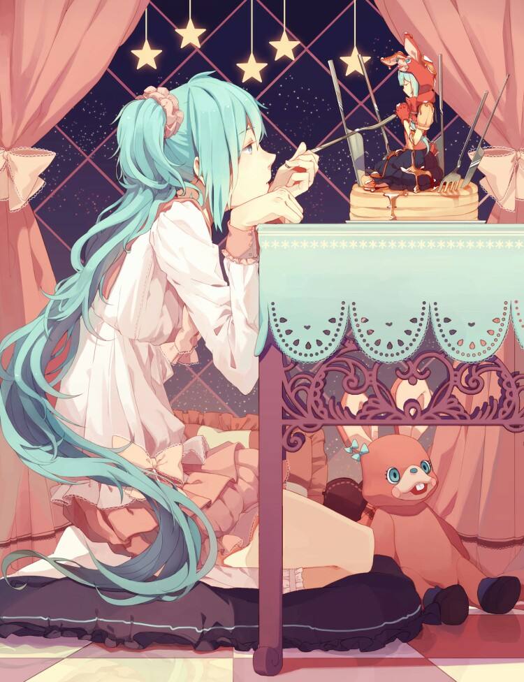 初音杂图 二次元小人