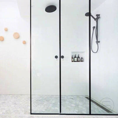 【Bathroom Trend】复古工业风的魅力，美好的浴室，能带来美好的私密时光。 ​ ​​​