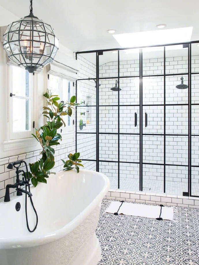 【Bathroom Trend】复古工业风的魅力，美好的浴室，能带来美好的私密时光。 ​ ​​​