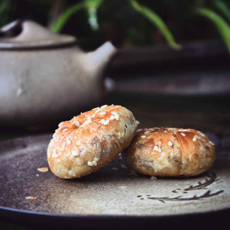 浔隐山｜黄山烧饼 梅干菜扣肉饼 特产传统糕点小吃包邮蟹壳黄零食