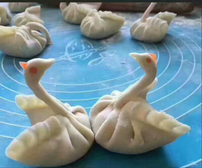 天鹅水饺