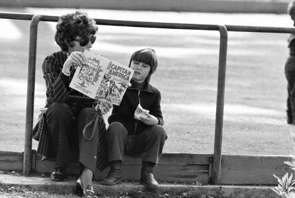 Audrey Hepburn with her son Luca Dotti in Rome, Italy, September 13, 1975. Photographs by Umberto Pizzi.