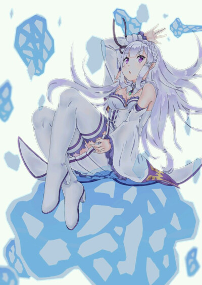 【来源pixiv，侵删】EMT
画师：nisemono
艾米莉娅（亦译：爱蜜莉雅），《Re：从零开始的异世界生活》女主角。银发紫瞳，混血半精灵，银发美少女，EMT！
动漫二次元原创/同人画/插画/手绘/女生头像/壁纸/锁屏/背景/…